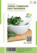 Jurnal Tumbuhan Obat Indonesia = The Journal of Indonesian Medicinal Plant Volume 17 No.2, December 2024