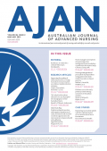 AJAN = Australian Journal Of Advanced Nursing March – May 2021  Volume 38 Issue 2