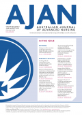 AJAN = Australian Journal Of Advanced Nursing June - August 2021 Volume 38 Issue 3