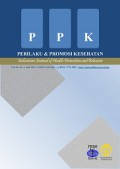 Perilaku & Promosi Kesehatan=Indonesian Journal of Health Promotion and Behaviour Vol. 3 No. 1 Juni 2021