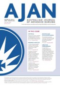 AJAN = Australian Journal Of Advanced Nursing June-August 2023 Volume 40 Issue 3