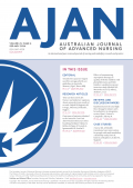 AJAN = Australian Journal Of Advanced Nursing June – September 2024 Volume 41 Issue 3