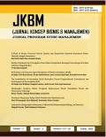 JKBM = Jurnal Konsep Bisnis dan Manajemen Volume 9 No 2 2023
