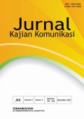 Jurnal Kajian Komunikasi Volume 9 Nomor 2 2021