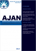 AJAN = Australian Journal Of Advanced Nursing September 2018-November 2018 Volume 36 Issue 1