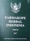 Farmakope Herbal Indonesia Edisi II