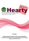 HEARTY Jurnal Kesehatan Masyarakat Volume 10 No 2, Agustus 2022