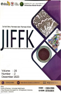 Jurnal Ilmu Farmasi dan Farmasi Klinik = JIFFK Volume 20 Number 2 2023