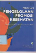 Pedoman Pengelolaan Promosi Kesehatan