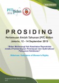 Prosiding Pertemuan Ilmiah Tahunan (PIT) Bidan : 