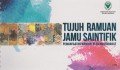 Tujuh RAmuan Jamu Saintifik : Pemanfaatan Mandiri oleh Masyarakat
