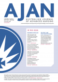 AJAN = Australian Journal Of Advanced Nursing December 2023 - February 2024 Volume 41 Issue 1