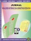Jurnal Manajemen Informasi dan Administrasi Kesehatan Volume 6 No 2 2023