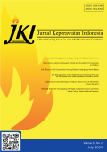 JKI = Jurnal Keperawatan Indonesia Volume 27 No 2 July 2024