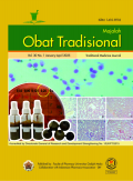 Majalah Obat Tradisional Vol.30 No.1 January-April 2025